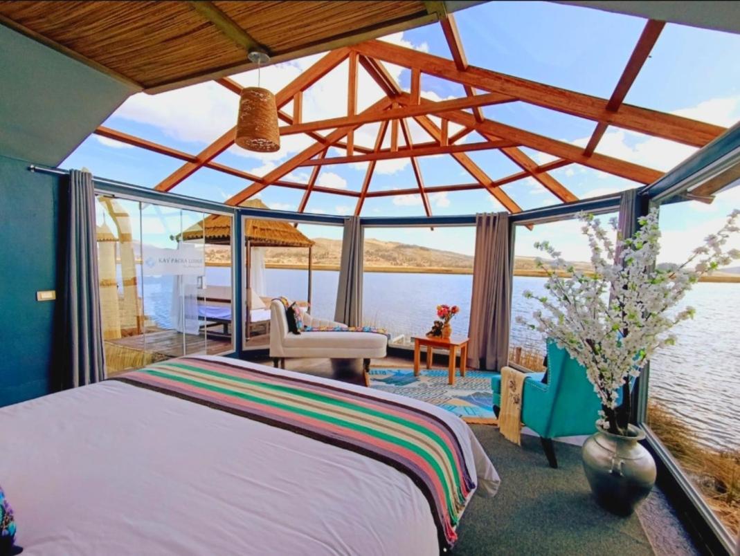 Uros Kay Pacha Lodge Puno Szoba fotó