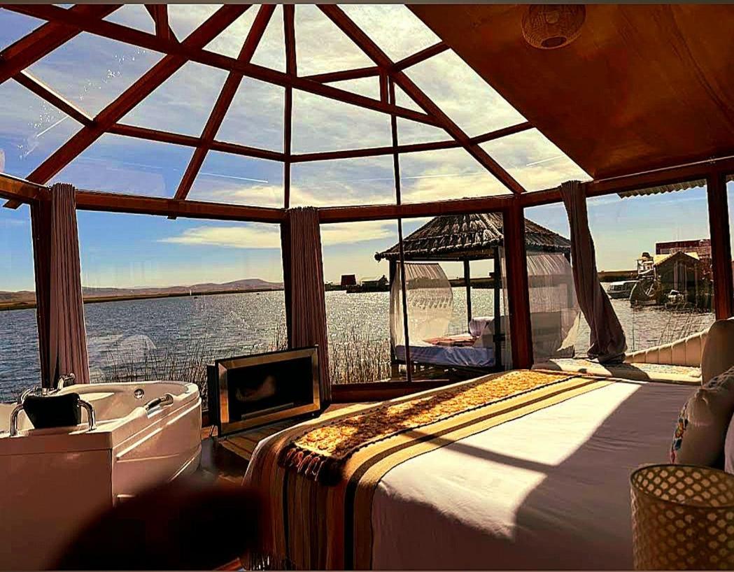Uros Kay Pacha Lodge Puno Kültér fotó