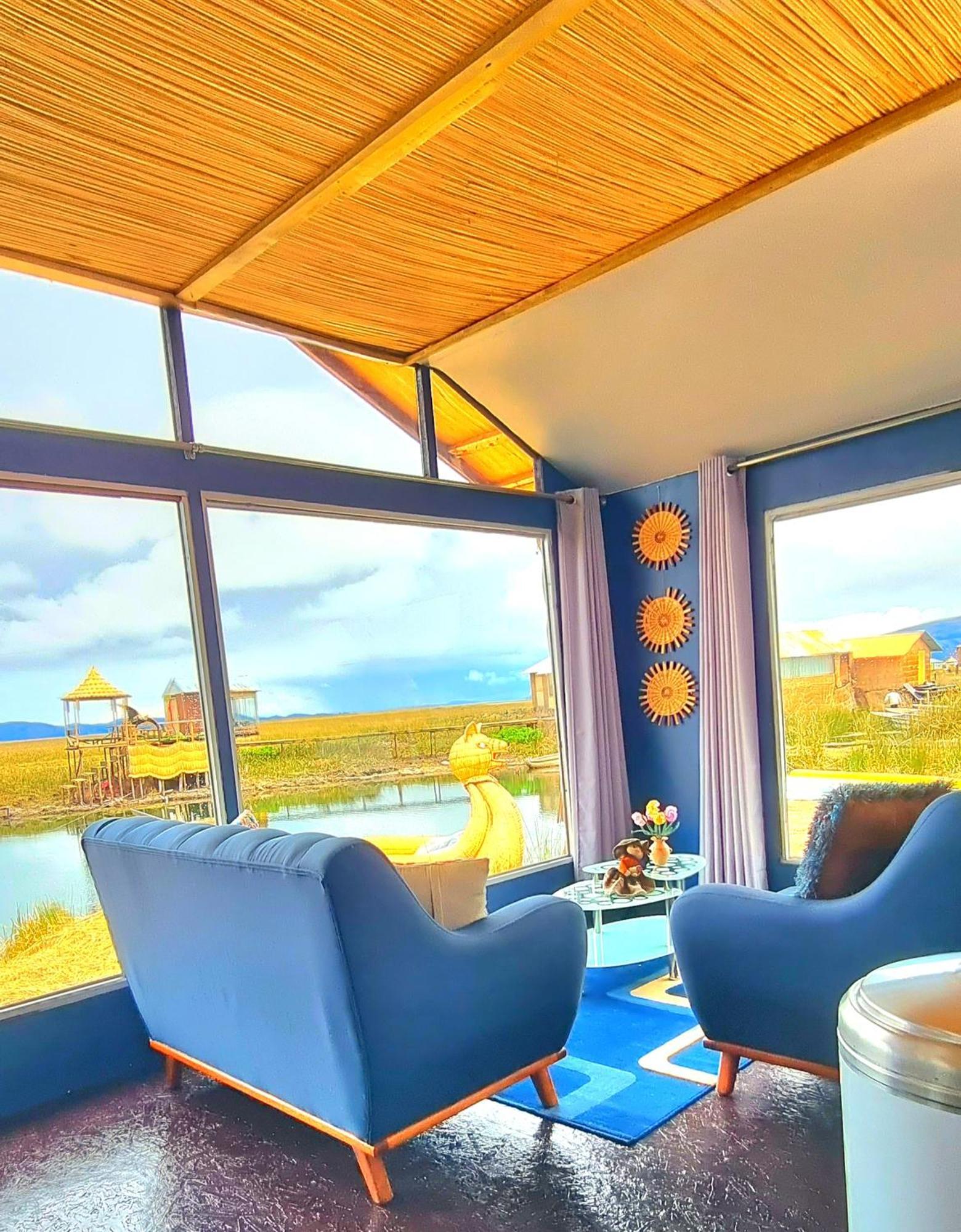 Uros Kay Pacha Lodge Puno Szoba fotó