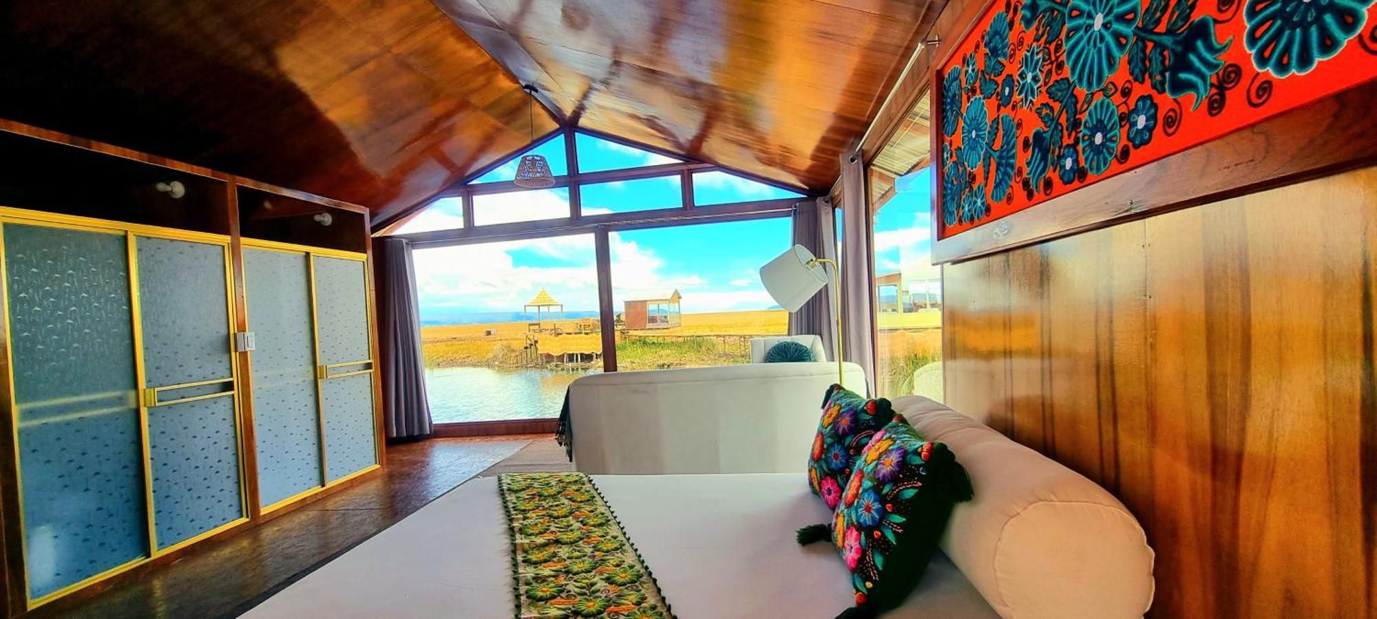 Uros Kay Pacha Lodge Puno Szoba fotó