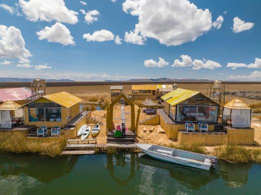 Uros Kay Pacha Lodge Puno Szoba fotó