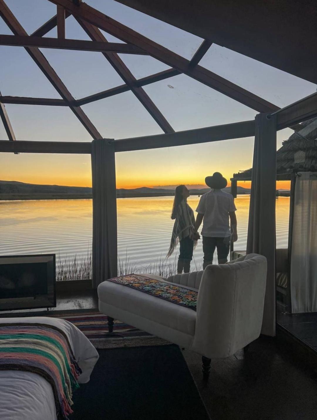 Uros Kay Pacha Lodge Puno Szoba fotó
